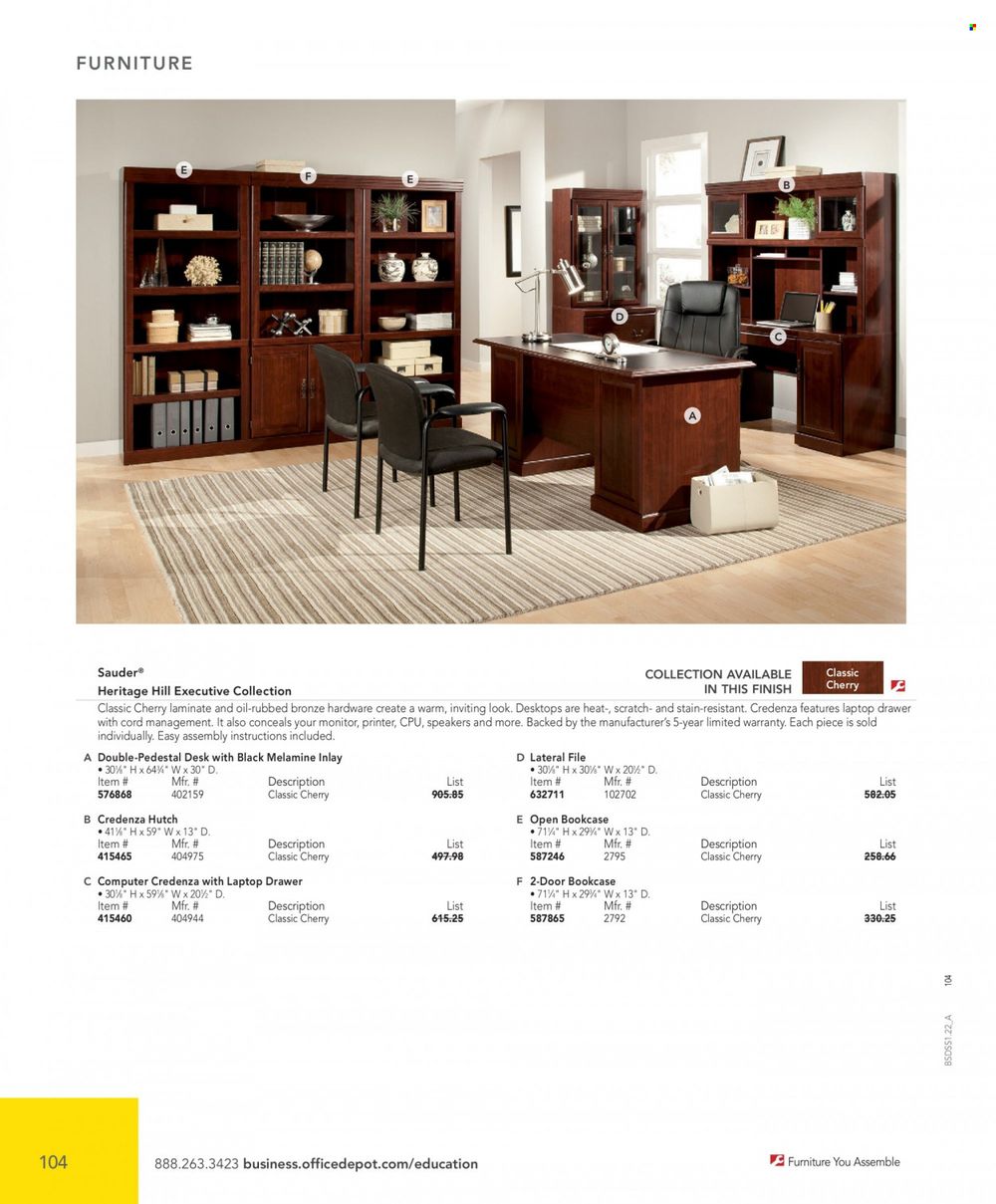 Office DEPOT School Solutions Promotions & Flyer Specials December 2023