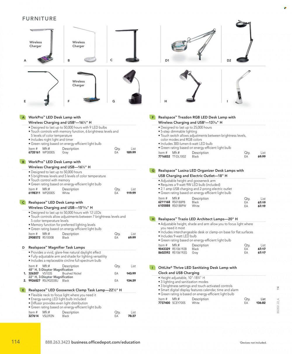 Office DEPOT School Solutions Promotions & Flyer Specials December 2023
