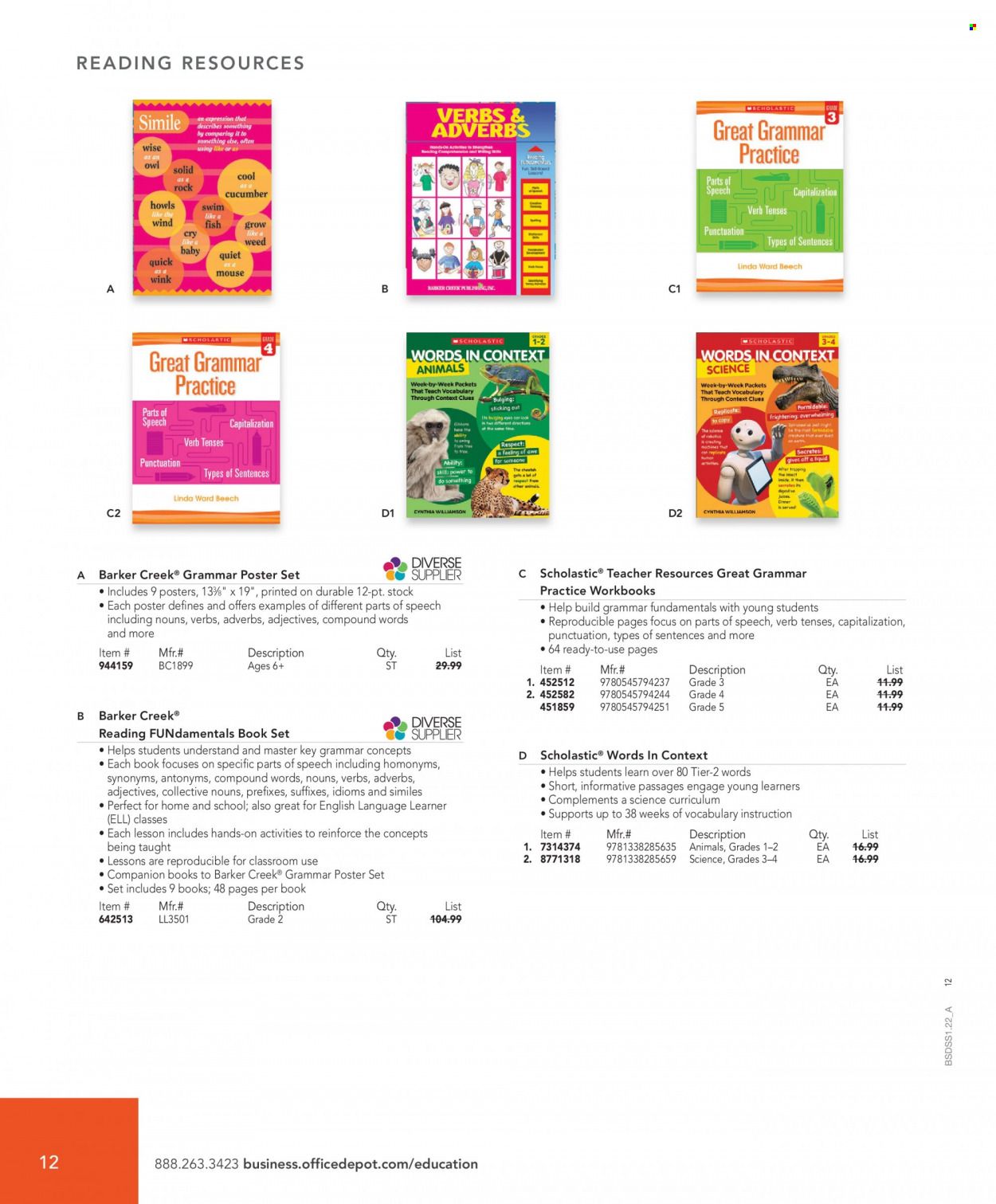 Office DEPOT School Solutions Promotions & Flyer Specials December 2023