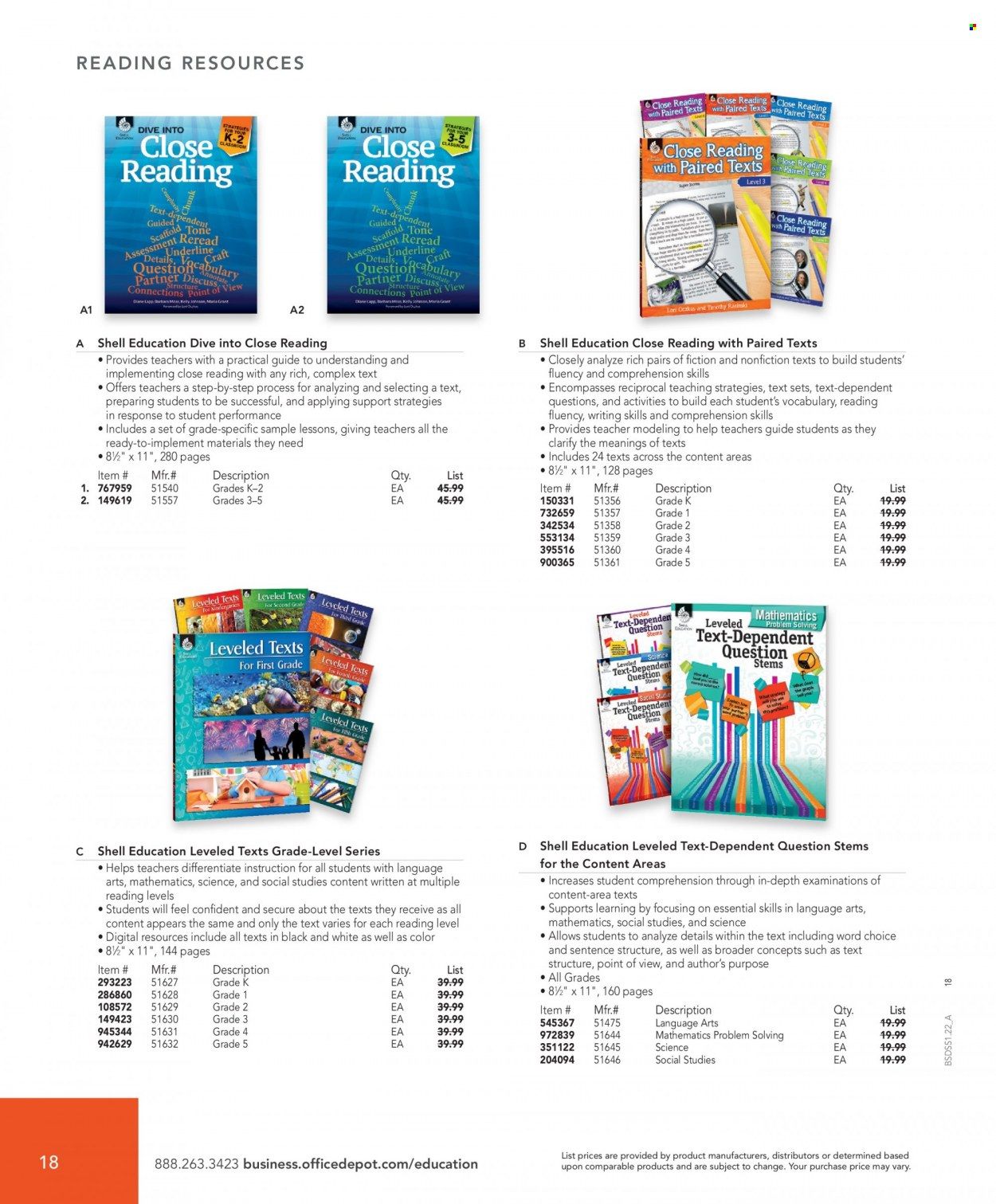 Office DEPOT School Solutions Promotions & Flyer Specials December 2023
