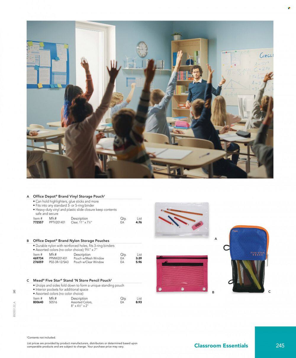 Office DEPOT School Solutions Promotions & Flyer Specials December 2023