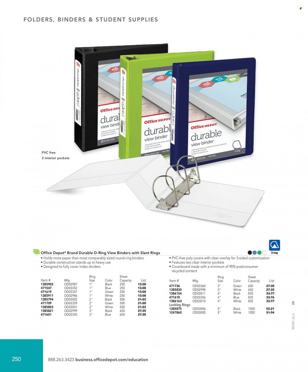 Office DEPOT School Solutions Promotions & Flyer Specials December 2023