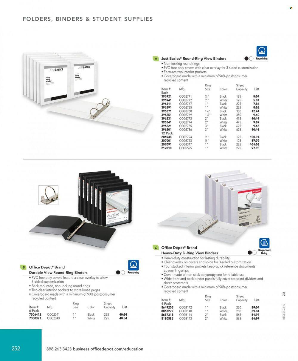 Office DEPOT School Solutions Promotions & Flyer Specials December 2023
