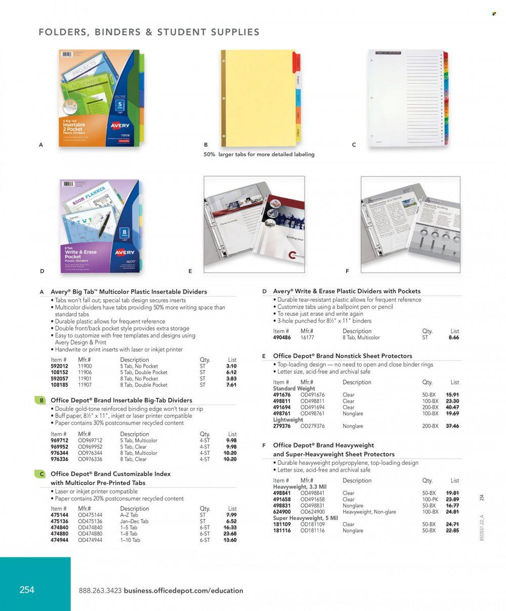 Office DEPOT School Solutions Promotions & Flyer Specials December 2023