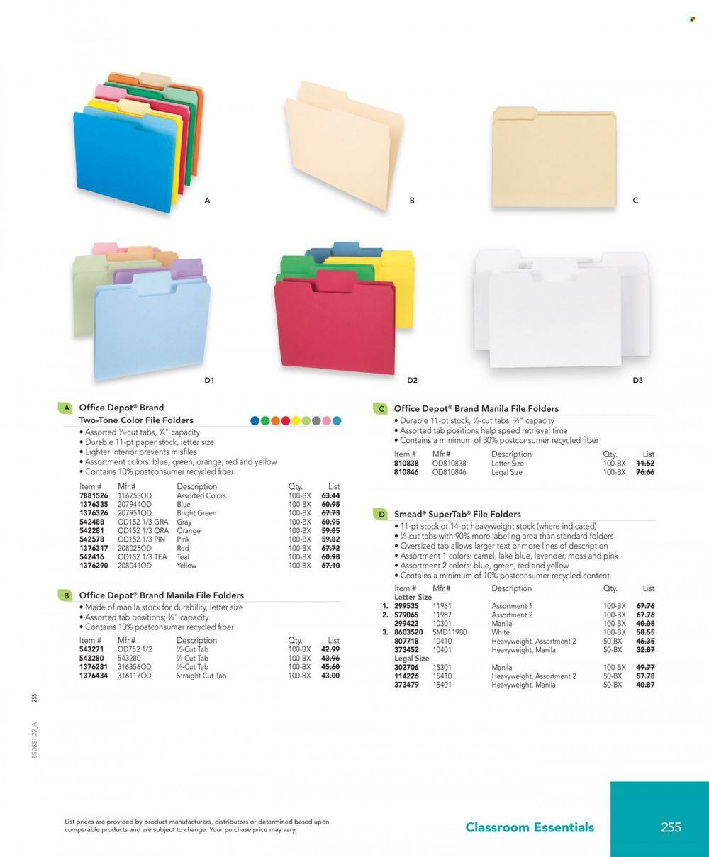 Office DEPOT School Solutions Promotions & Flyer Specials December 2023