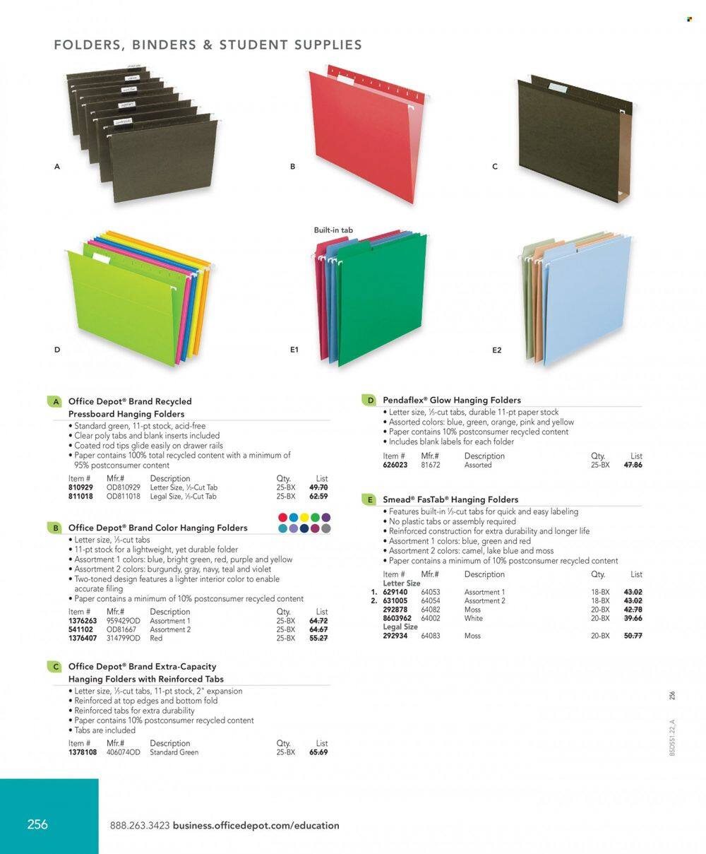 Office DEPOT School Solutions Promotions & Flyer Specials December 2023
