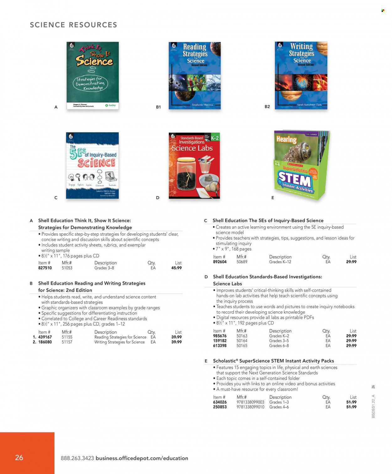 Office DEPOT School Solutions Promotions & Flyer Specials December 2023