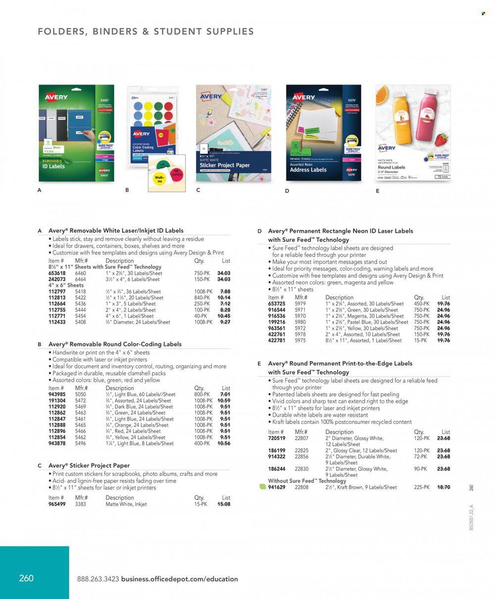 Office DEPOT School Solutions Promotions & Flyer Specials December 2023