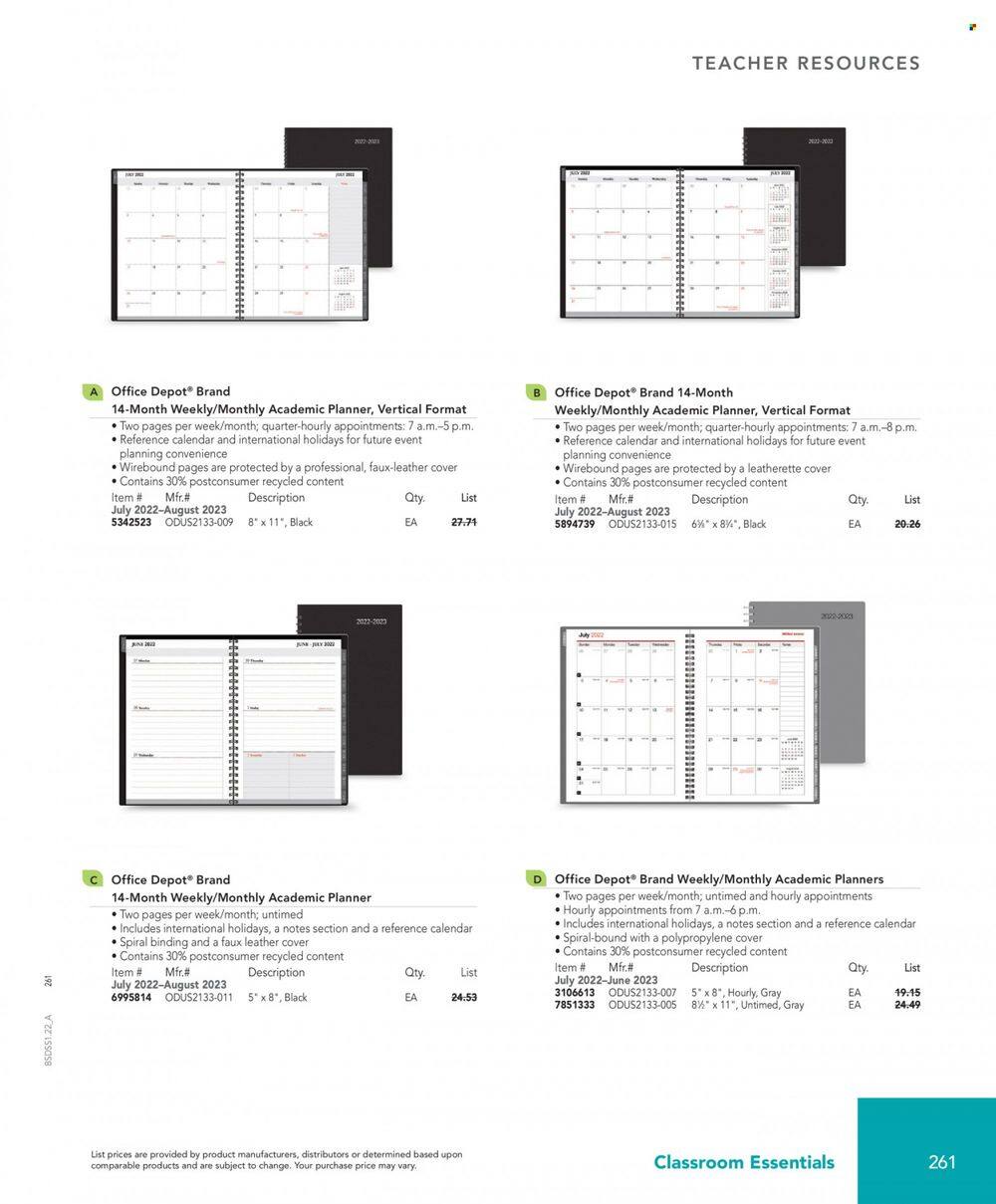 Office DEPOT School Solutions Promotions & Flyer Specials December 2023