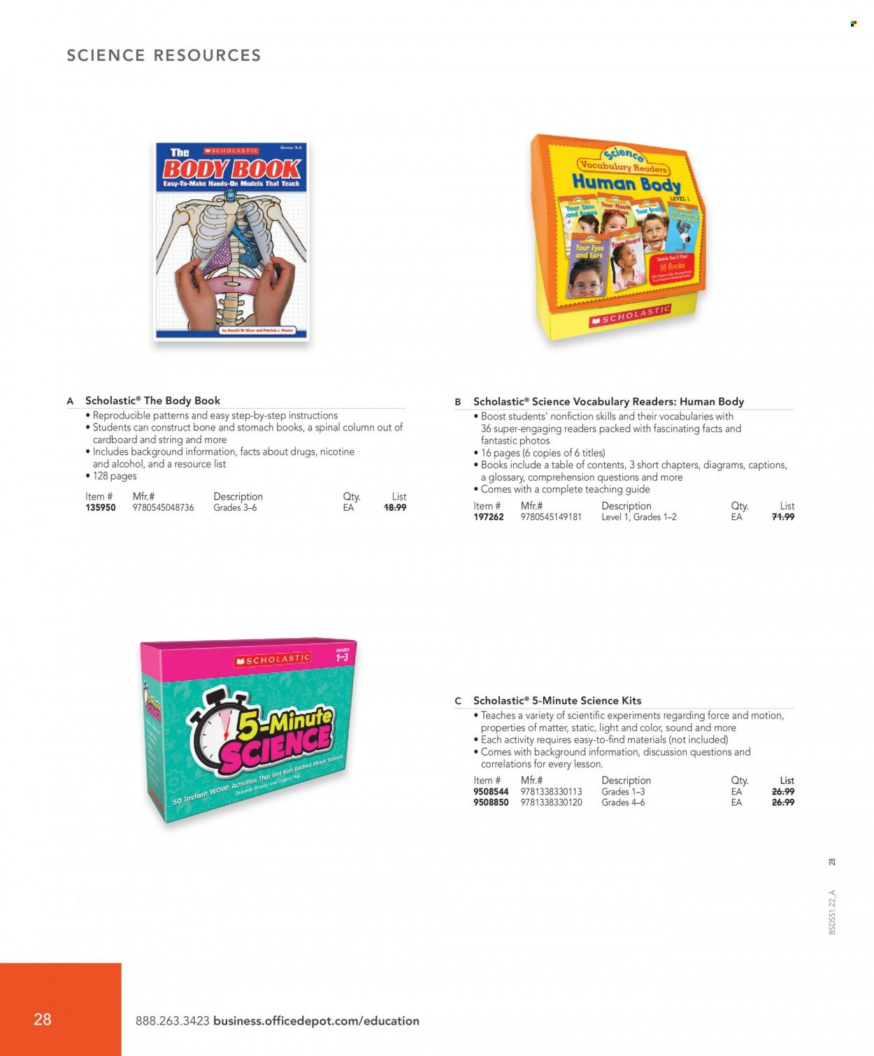 Office DEPOT School Solutions Promotions & Flyer Specials December 2023