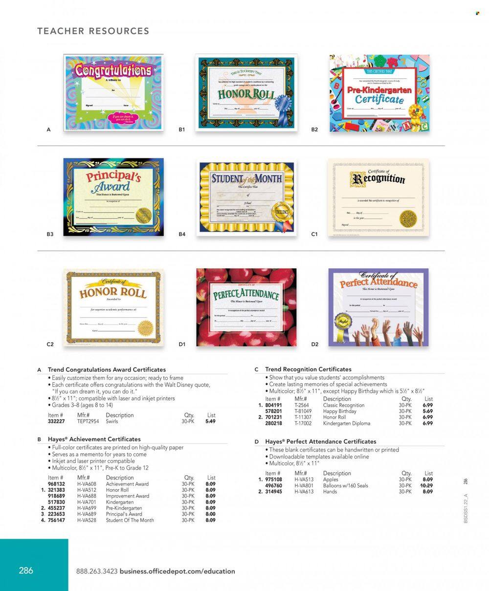 Office DEPOT School Solutions Promotions & Flyer Specials December 2023