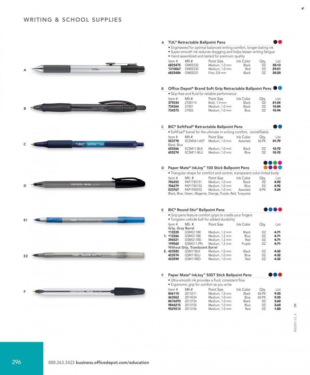 Office DEPOT School Solutions Promotions & Flyer Specials December 2023