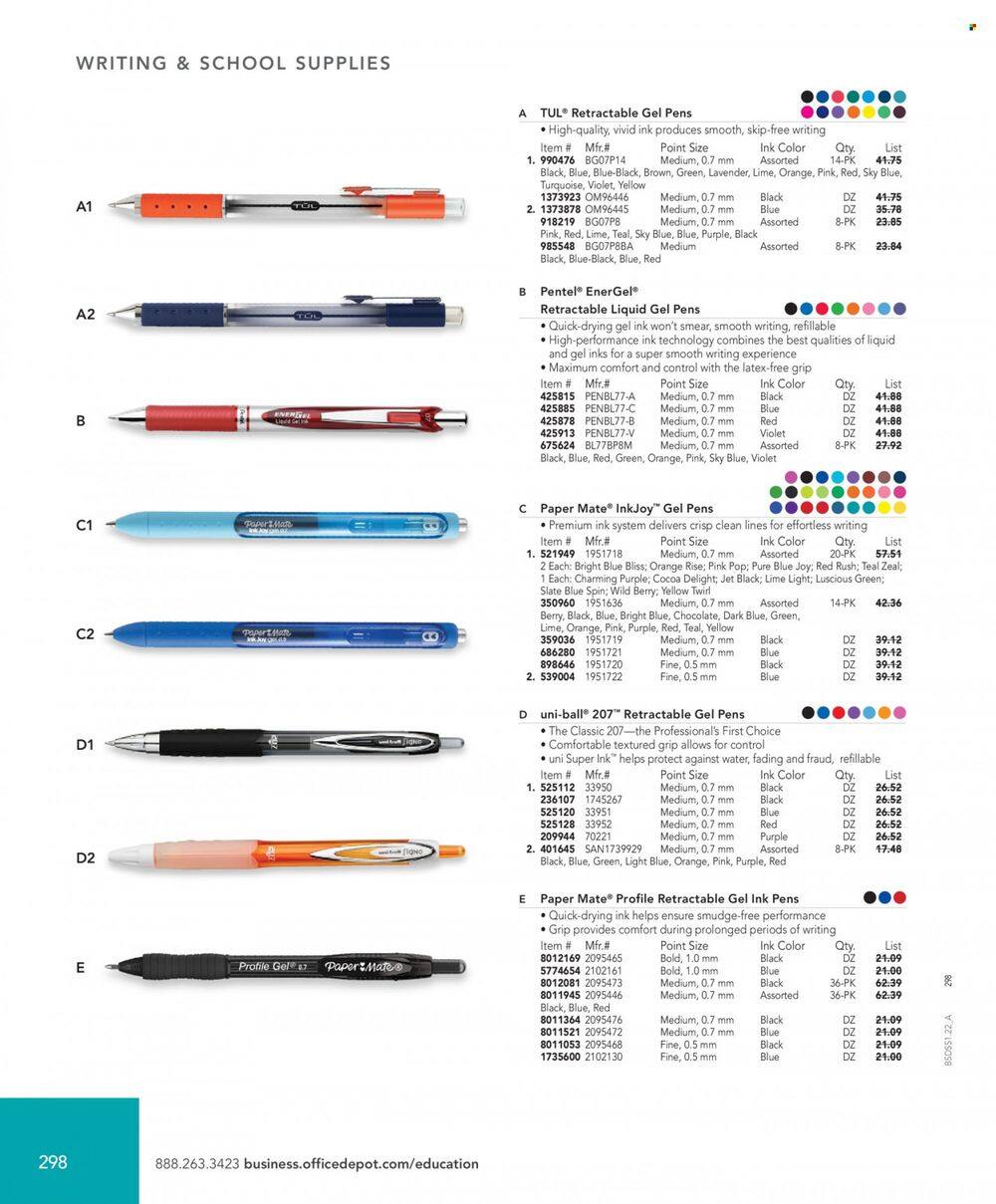 Office DEPOT School Solutions Promotions & Flyer Specials December 2023