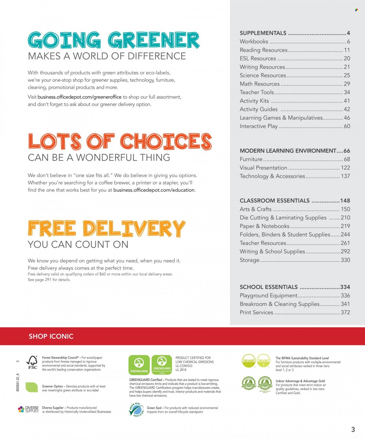 Office DEPOT School Solutions Promotions & Flyer Specials December 2023