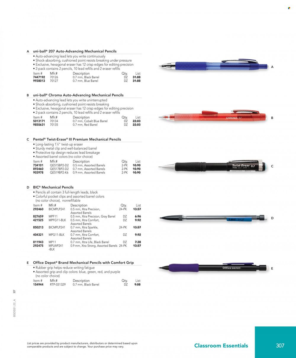 Office DEPOT School Solutions Promotions & Flyer Specials December 2023