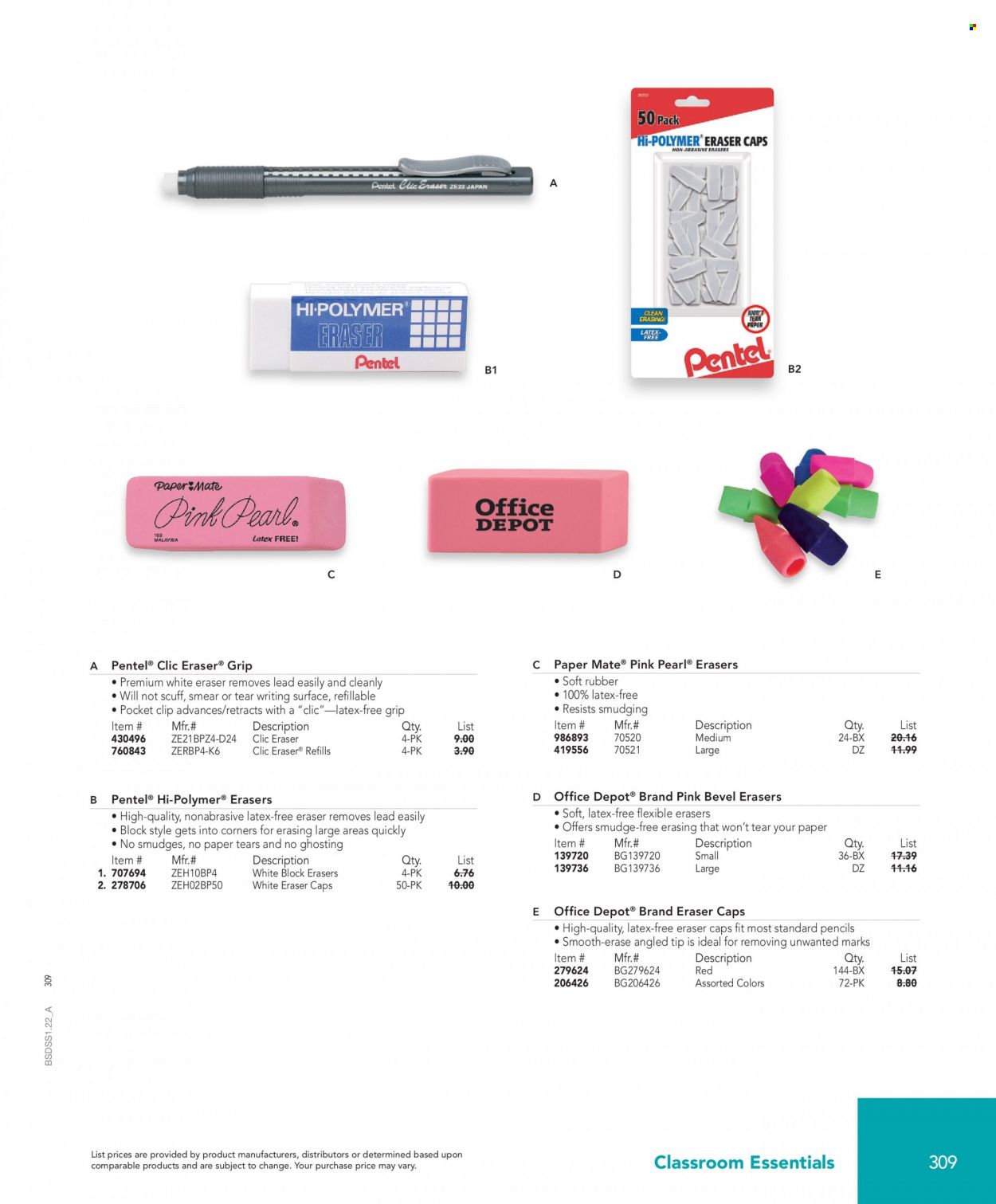 Office DEPOT School Solutions Promotions & Flyer Specials December 2023