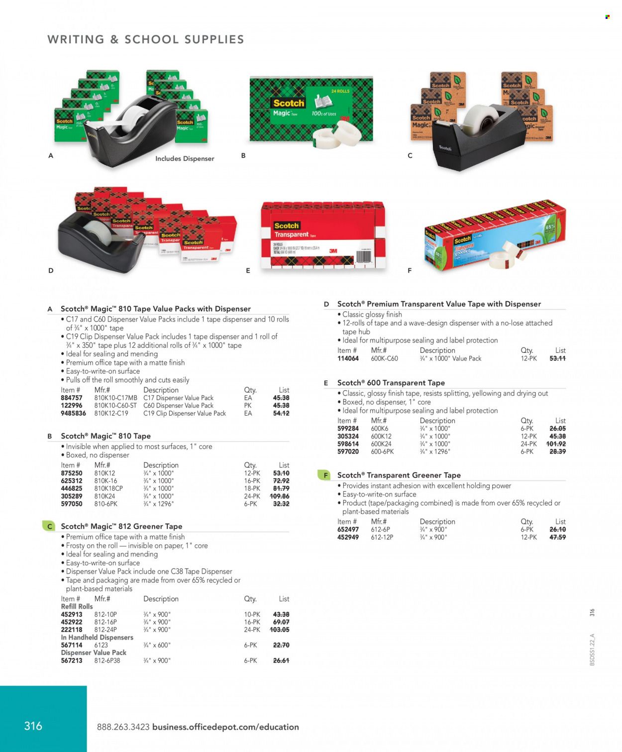 Office DEPOT School Solutions Promotions & Flyer Specials December 2023