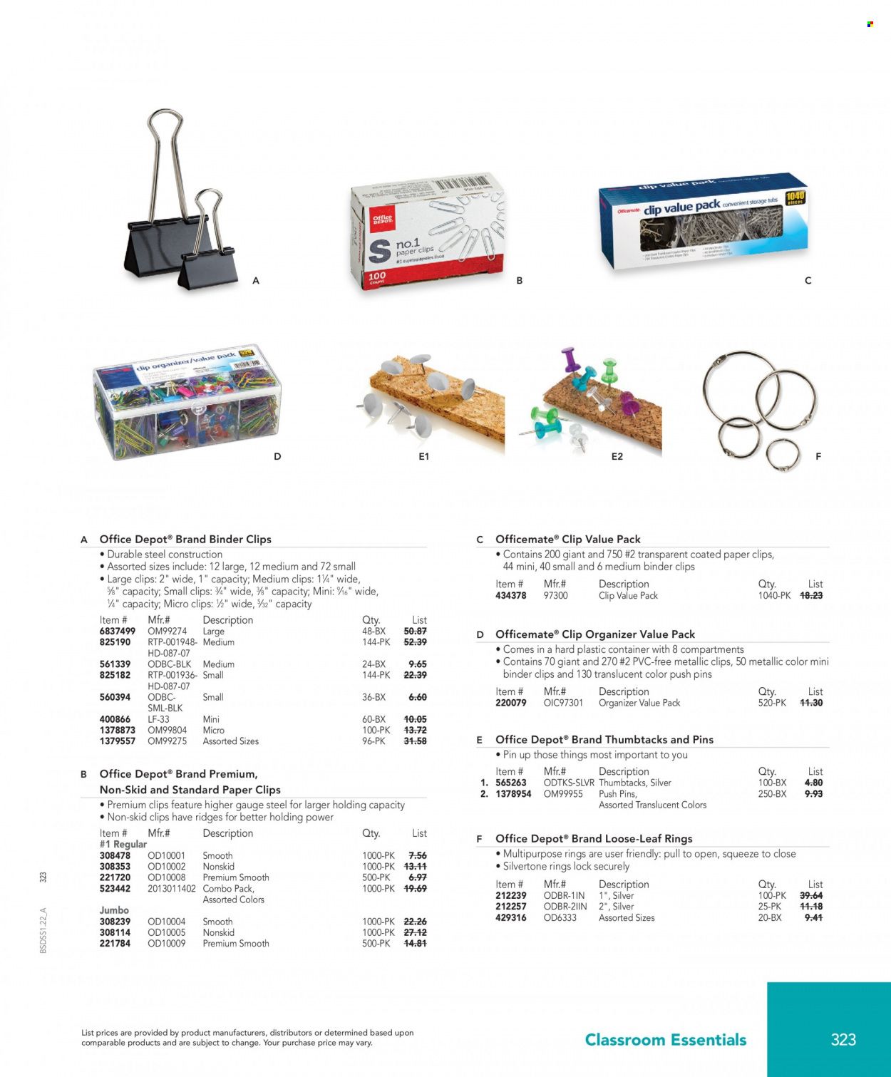 Office DEPOT School Solutions Promotions & Flyer Specials December 2023