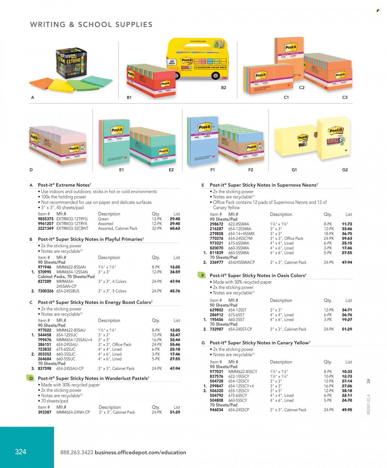 Office DEPOT School Solutions Promotions & Flyer Specials December 2023
