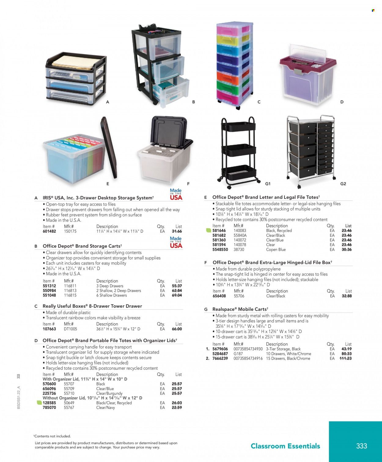 Office DEPOT School Solutions Promotions & Flyer Specials December 2023