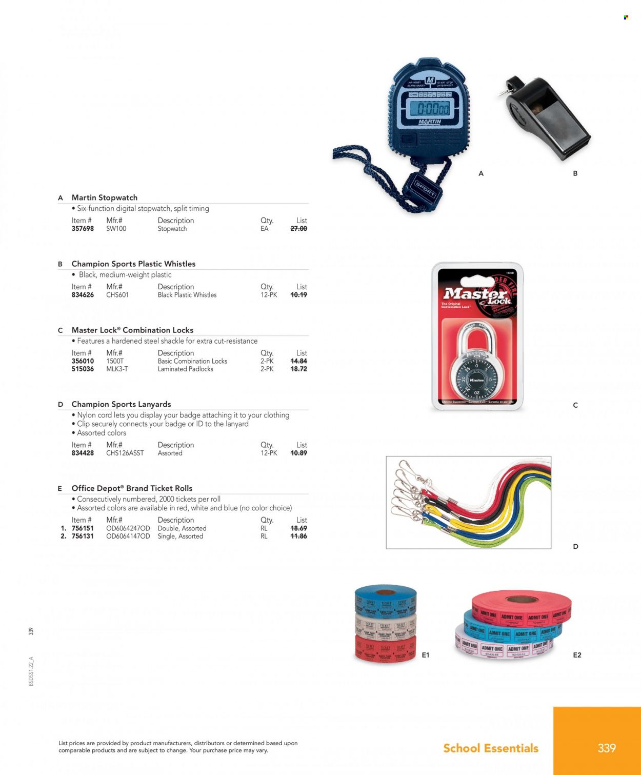 Office DEPOT School Solutions Promotions & Flyer Specials December 2023
