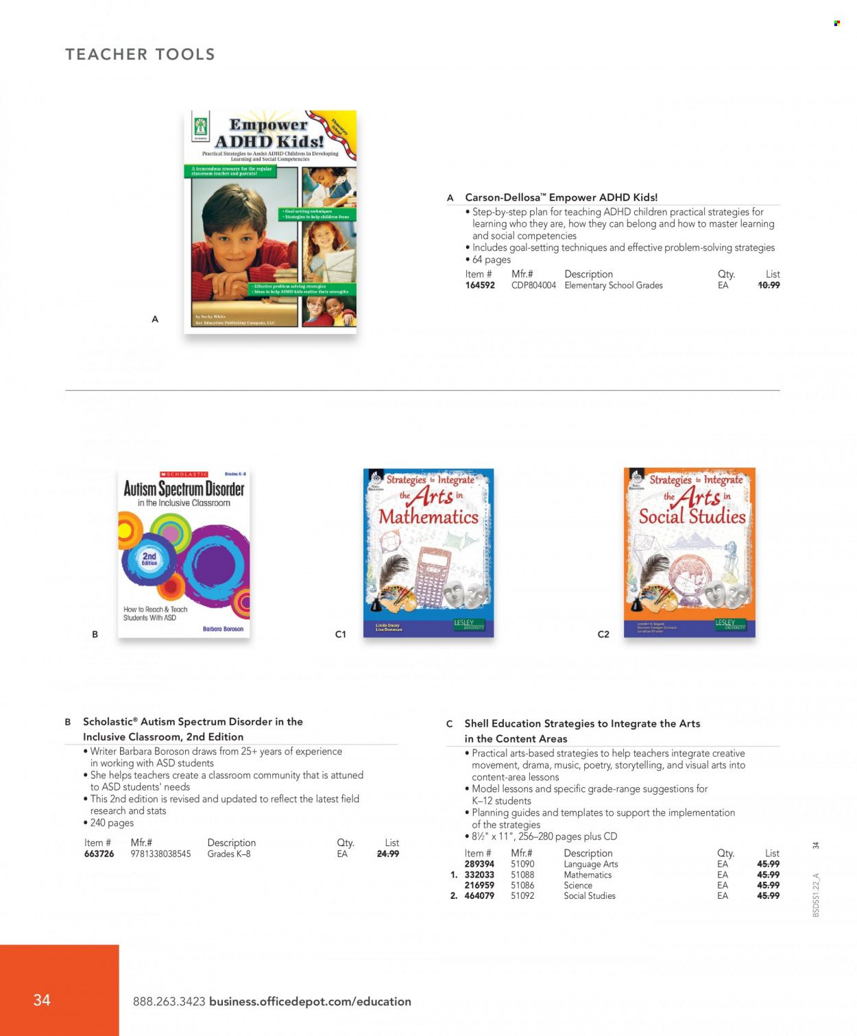 Office DEPOT School Solutions Promotions & Flyer Specials December 2023