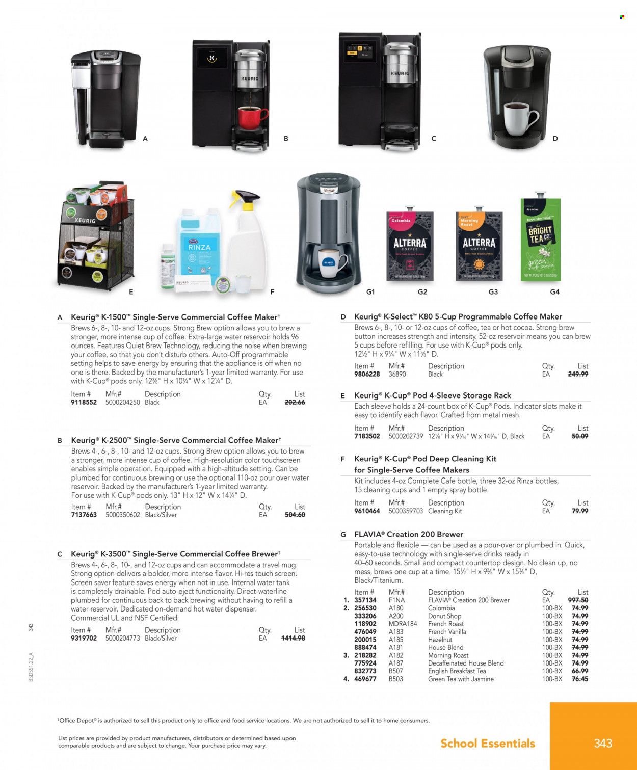 Office DEPOT School Solutions Promotions & Flyer Specials December 2023