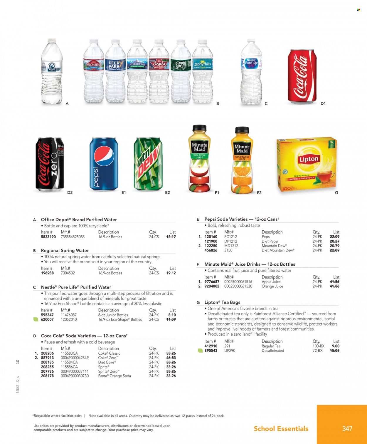 Office DEPOT School Solutions Promotions & Flyer Specials December 2023