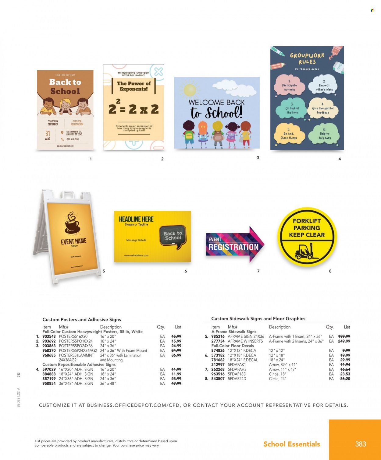 Office DEPOT School Solutions Promotions & Flyer Specials December 2023