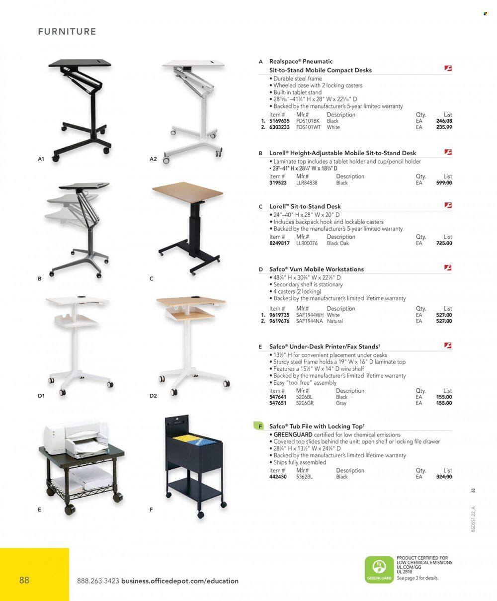 Office DEPOT School Solutions Promotions & Flyer Specials December 2023