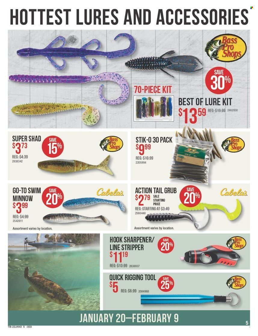 Bass Pro Shops Weekly Ad Flyer January 19 to January 26