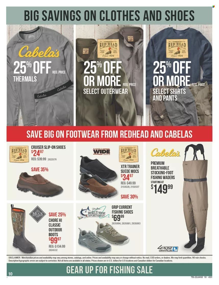 Cabela's Weekly Ad Flyer January 19 to January 26