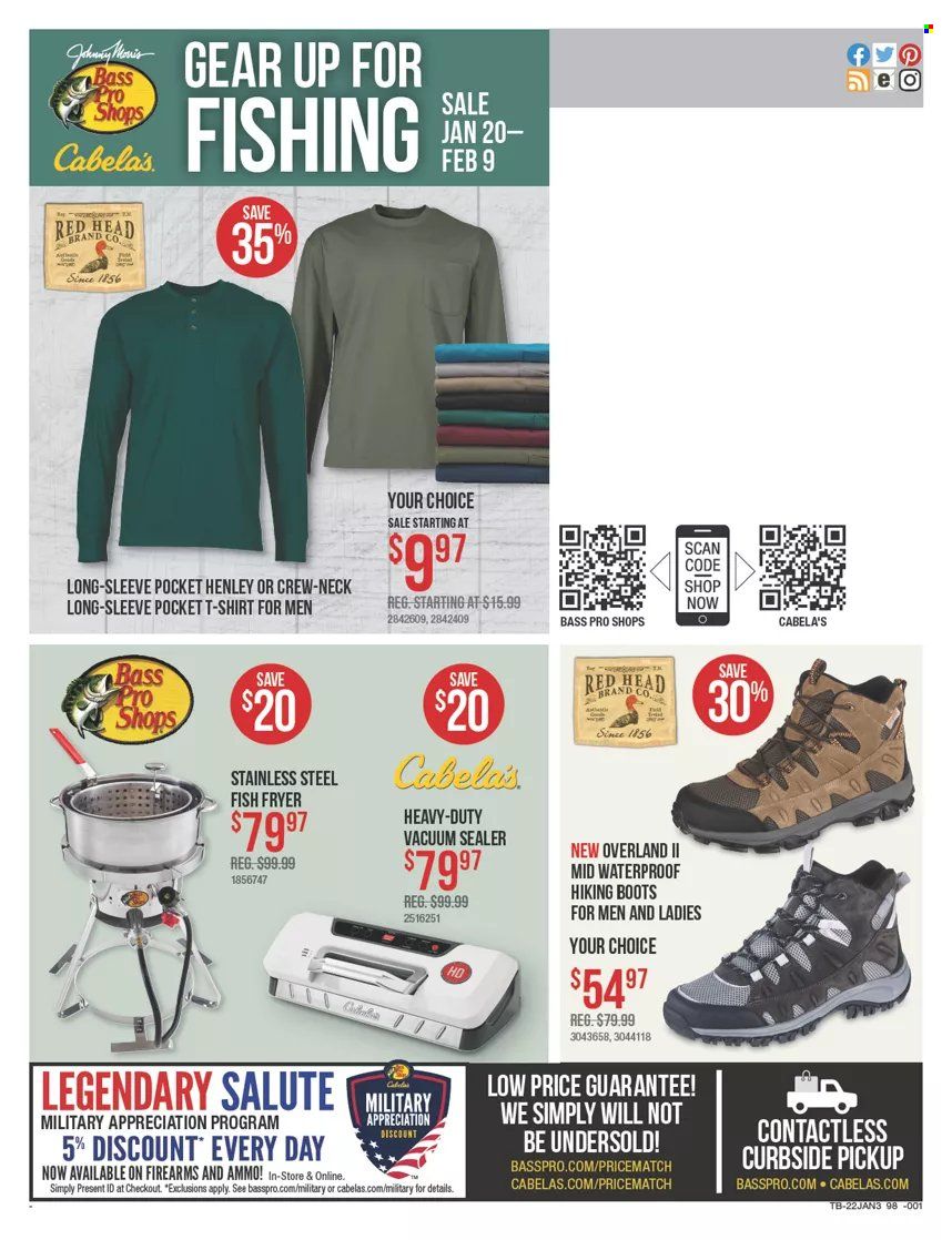 Cabela's Weekly Ad Flyer January 19 to January 26