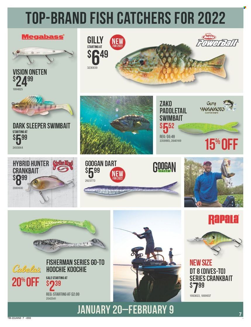 Cabela's Weekly Ad Flyer January 19 to January 26