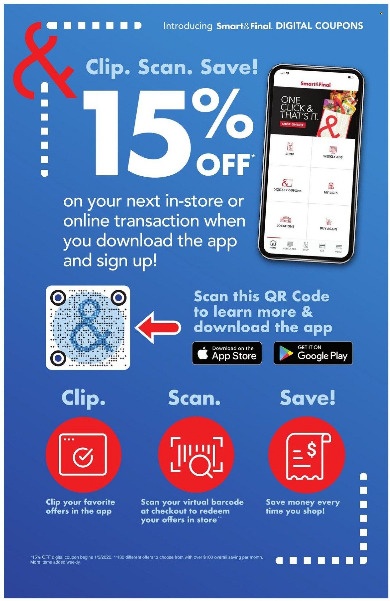 Smart & Final (AZ, CA) Weekly Ad Flyer January 19 to January 26