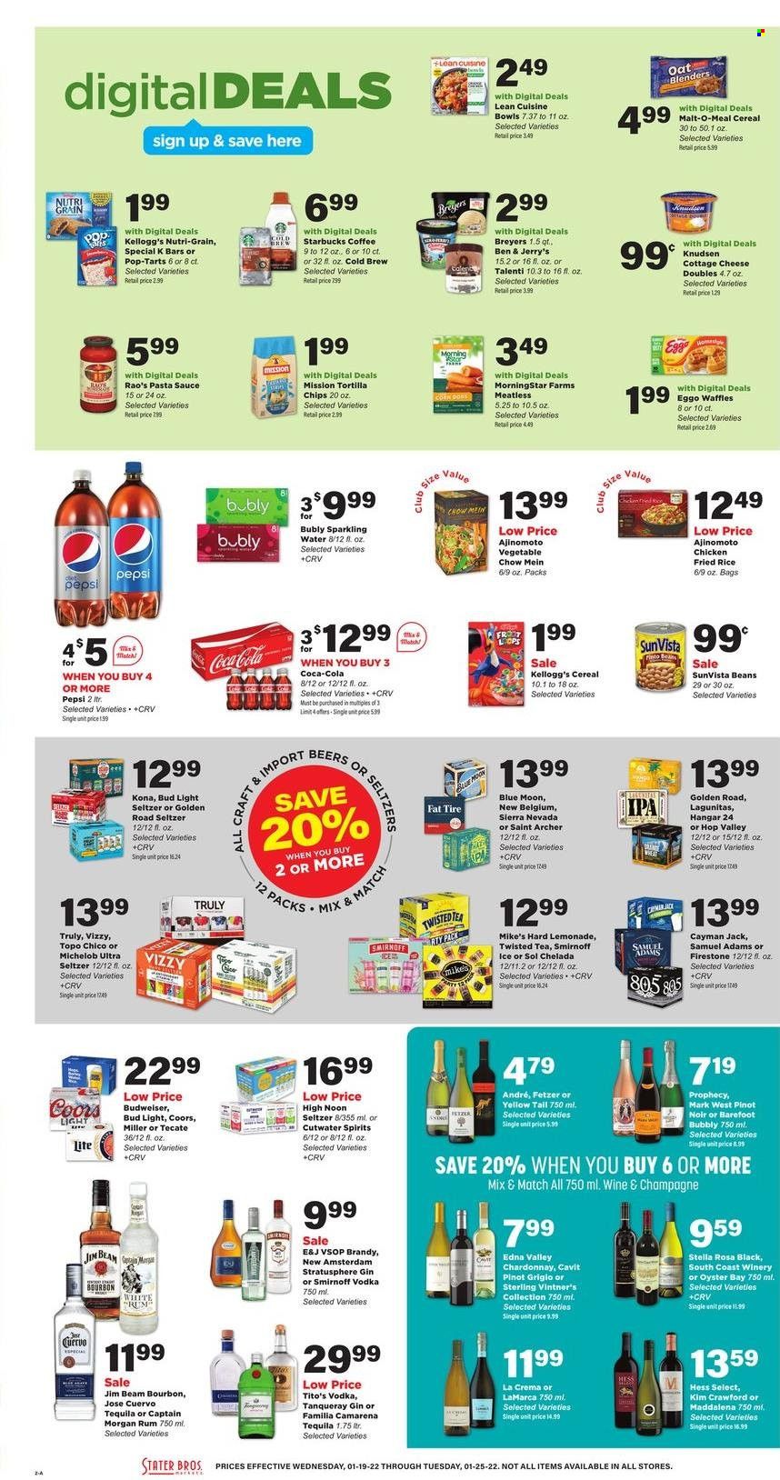 Stater Bros. (CA) Weekly Ad Flyer January 19 to January 26