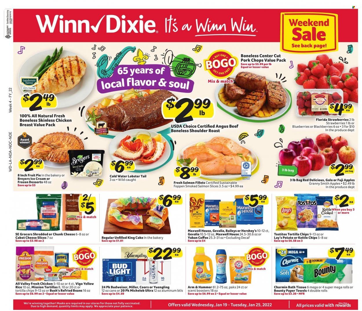 Winn Dixie (AL, FL, GA, LA) Weekly Ad Flyer January 19 to January 26