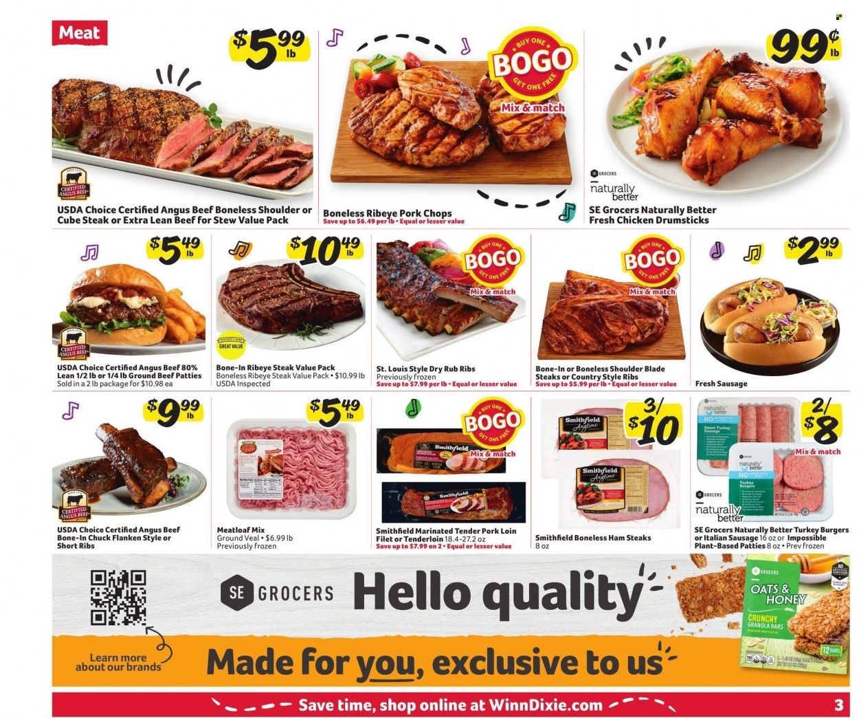 Winn Dixie (AL, FL, GA, LA) Weekly Ad Flyer January 19 to January 26