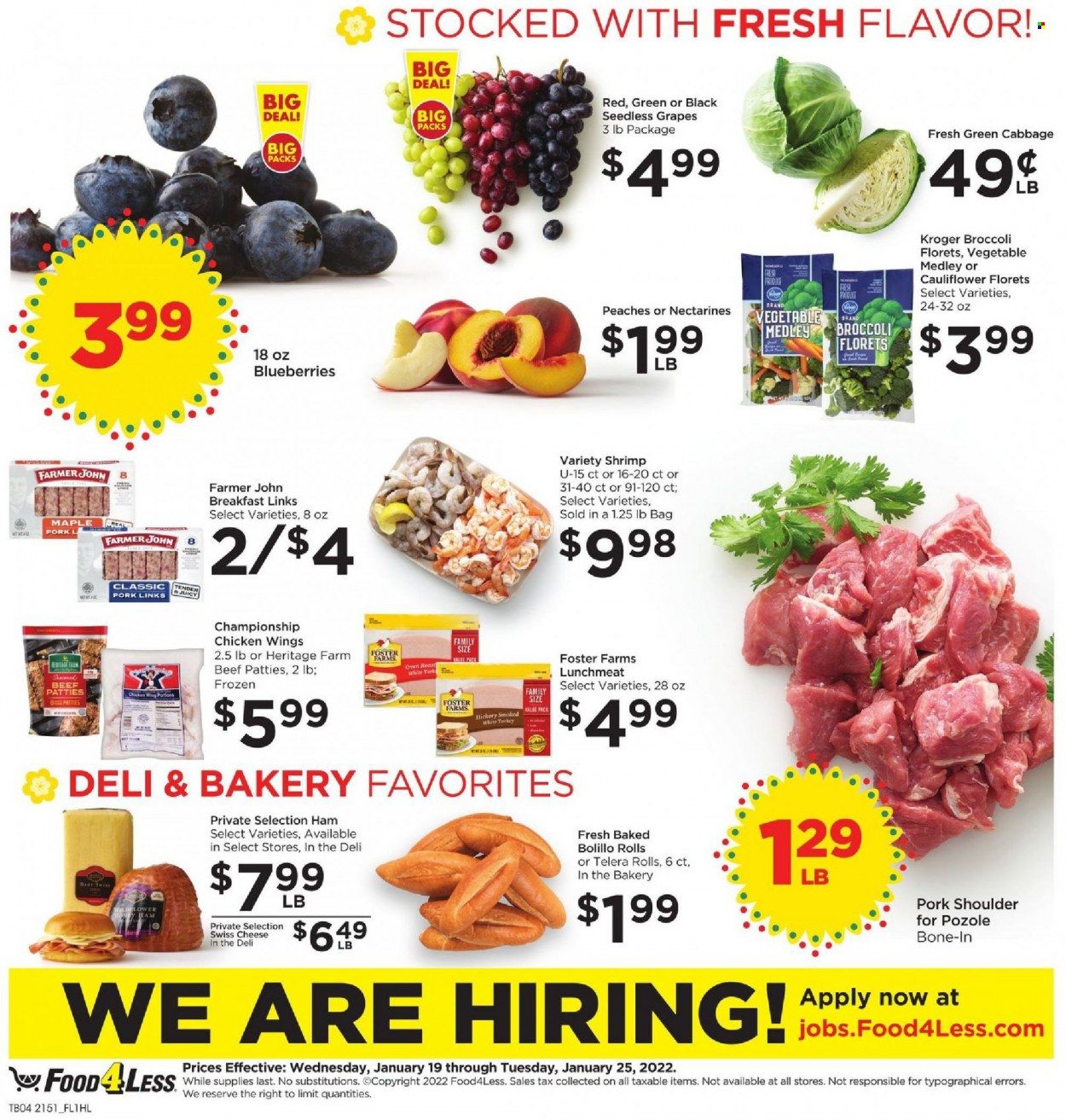 Food 4 Less (CA) Weekly Ad Flyer January 19 to January 26