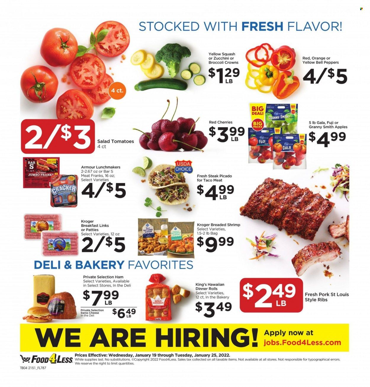 Food 4 Less (IN) Weekly Ad Flyer January 19 to January 26