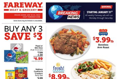 Fareway (IA) Weekly Ad Flyer January 19 to January 26