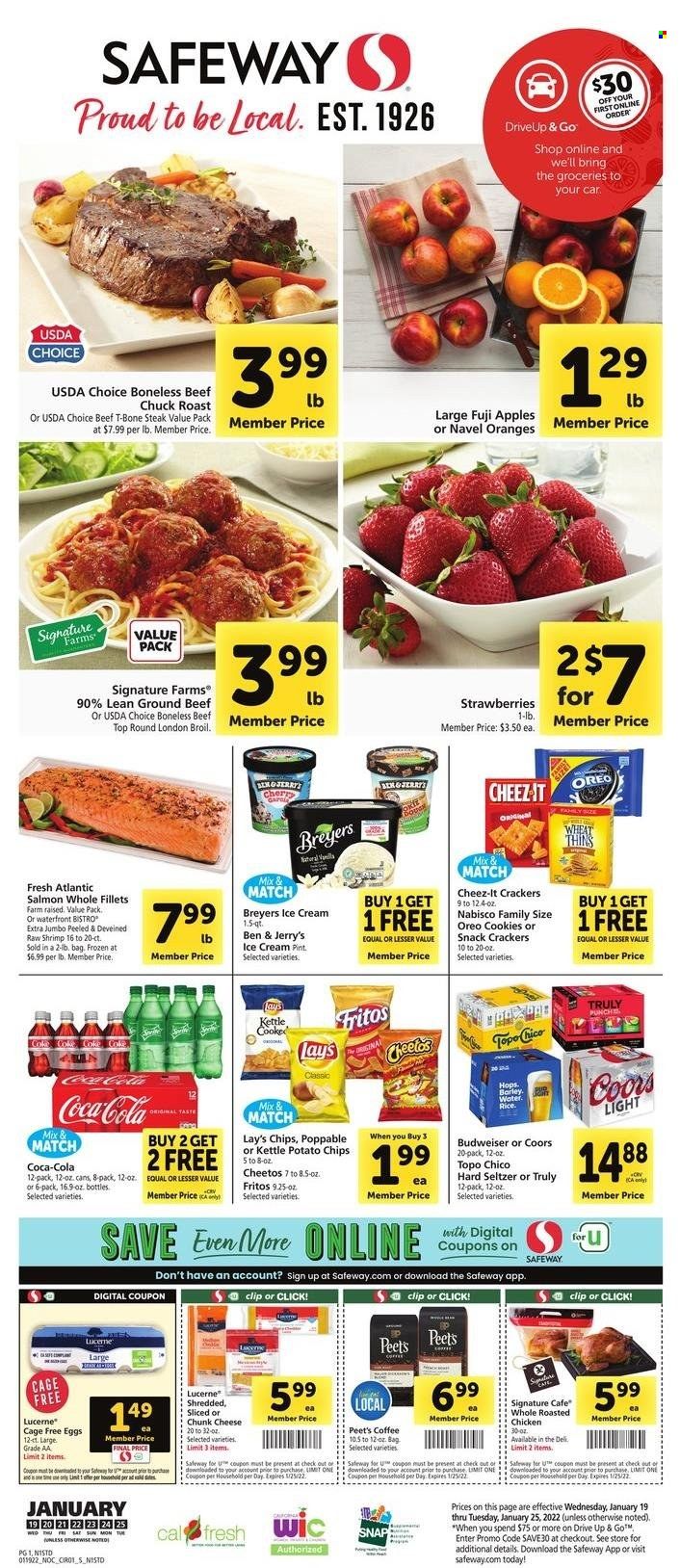 Safeway (AZ, CA, CO, HI, MD, NE, OR, VA, WA) Weekly Ad Flyer January 19 to January 26