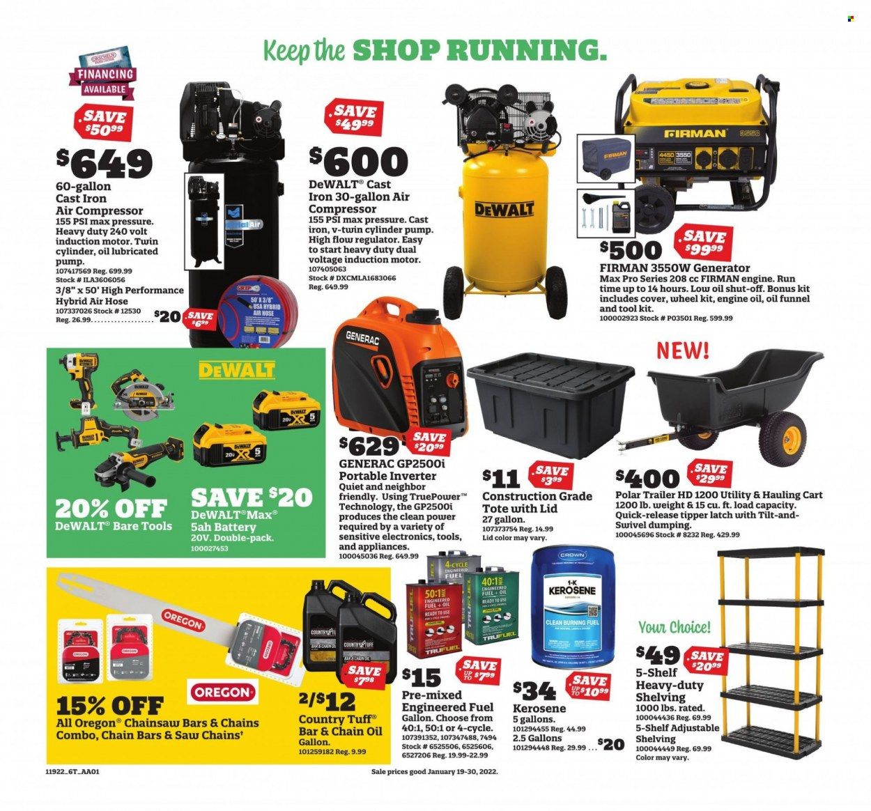 Orscheln Farm and Home (IA, IN, KS, MO, NE, OK) Weekly Ad Flyer January 19 to January 26