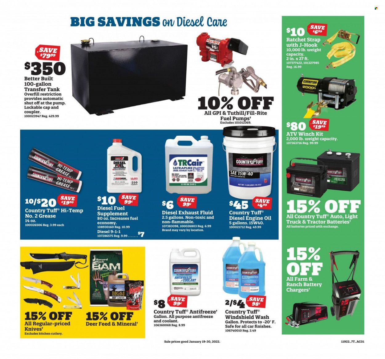 Orscheln Farm and Home (IA, IN, KS, MO, NE, OK) Weekly Ad Flyer January 19 to January 26