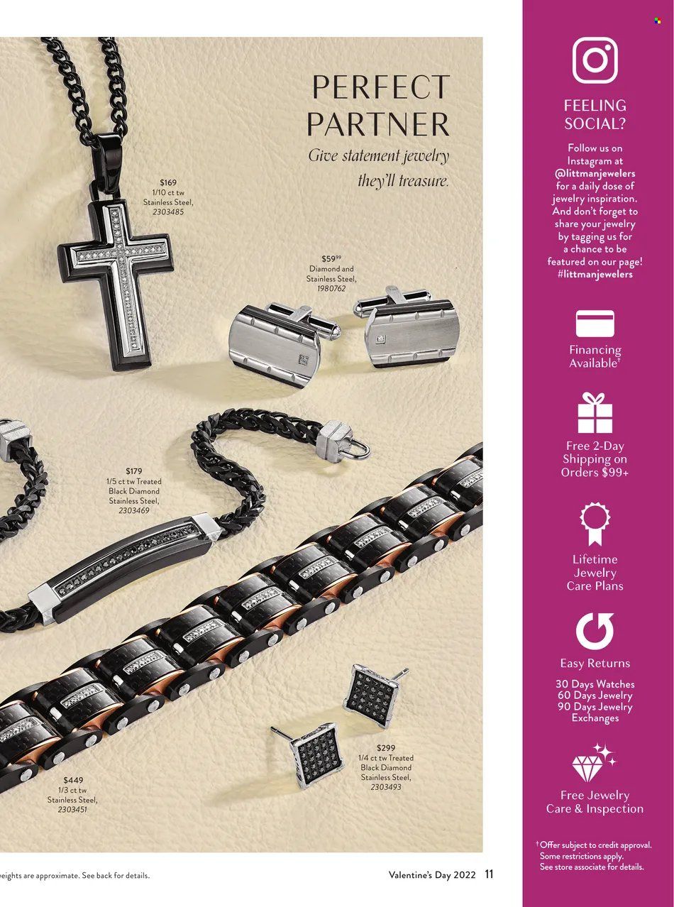 Littman Jewelers (AL, DE, FL, MD, NJ, NY, PA, WV) Weekly Ad Flyer January 19 to January 26