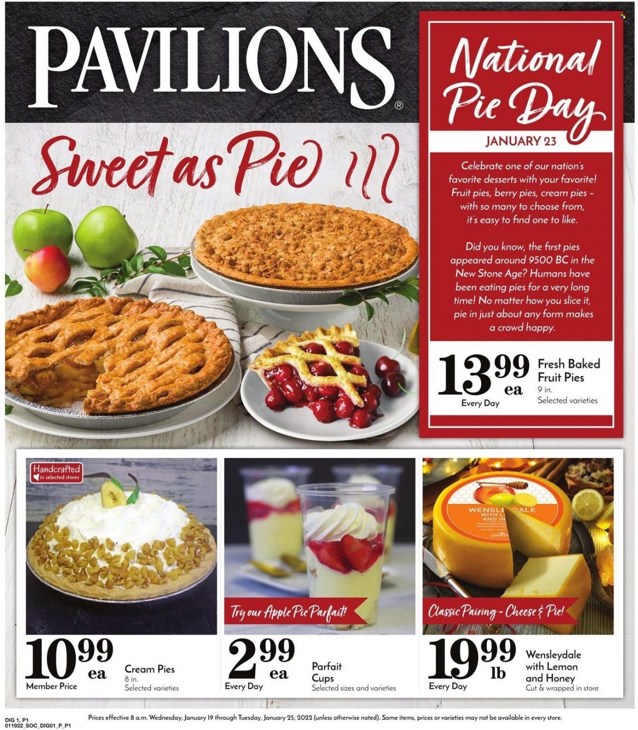 Pavilions (CA) Weekly Ad Flyer January 19 to January 26