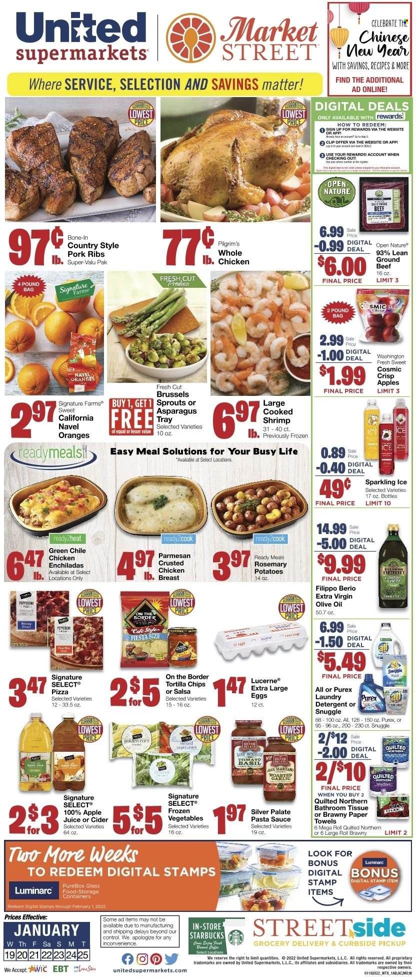 United Supermarkets (TX) Weekly Ad Flyer January 19 to January 26