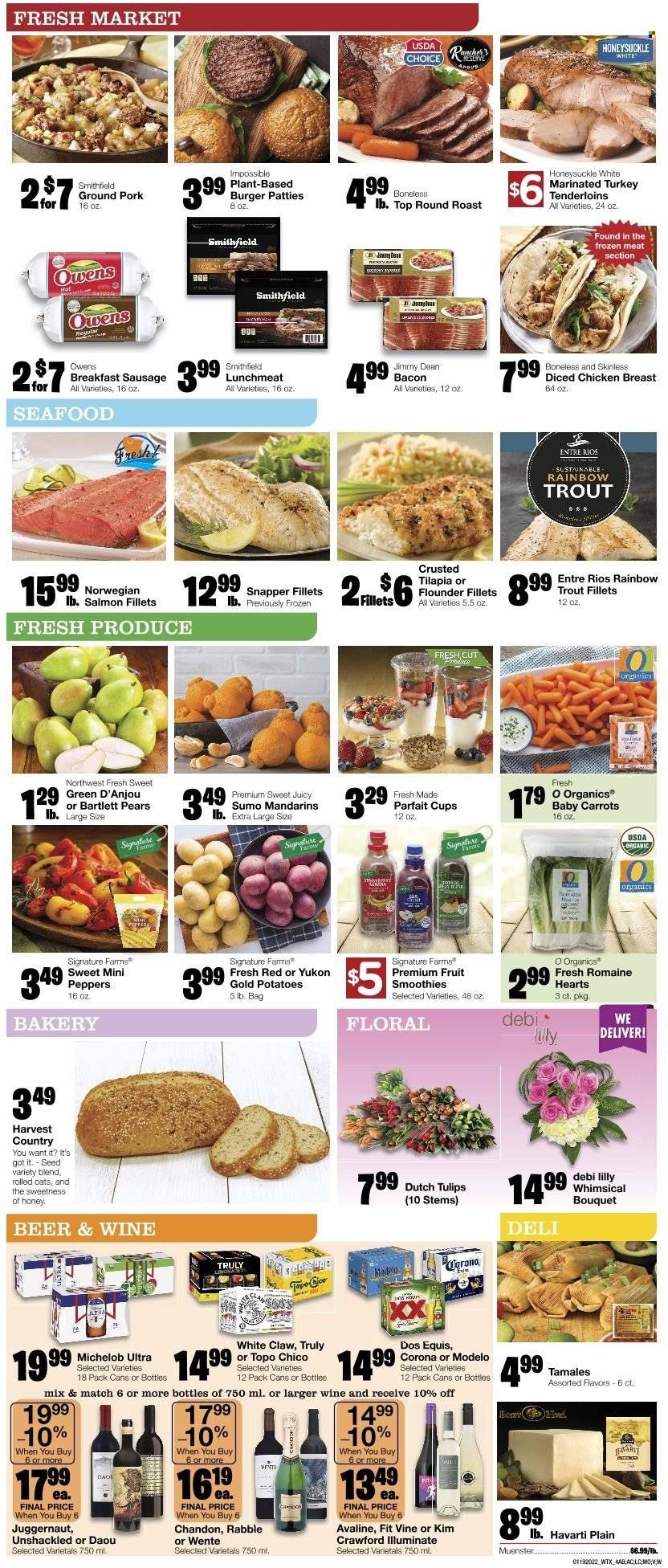 United Supermarkets (TX) Weekly Ad Flyer January 19 to January 26