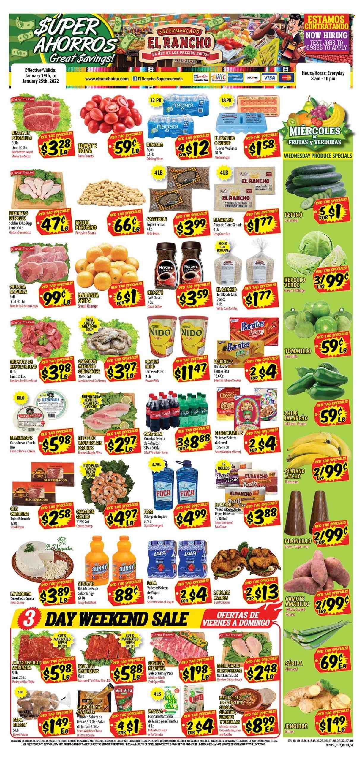 El Rancho (TX) Weekly Ad Flyer January 19 to January 26