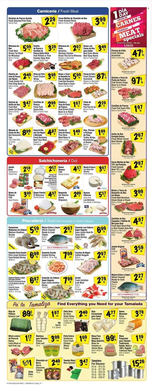 Fiesta Mart (TX) Weekly Ad Flyer January 19 to January 26